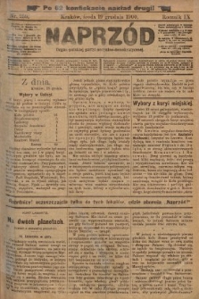 Naprzód : organ polskiej partyi socyalno-demokratycznej. 1900, nr 259 (po konfiskacie nakład drugi!)