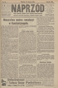 Naprzód : organ centralny polskiej partyi socyalno-demokratycznej. 1913, nr  21