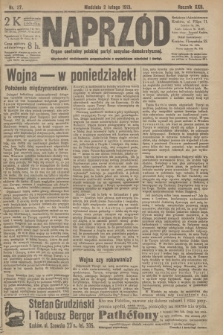Naprzód : organ centralny polskiej partyi socyalno-demokratycznej. 1913, nr  27