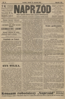 Naprzód : organ centralny polskiej partyi socyalno-demokratycznej. 1912, nr 9