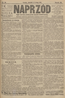 Naprzód : organ centralny polskiej partyi socyalno-demokratycznej. 1912, nr 39