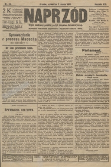 Naprzód : organ centralny polskiej partyi socyalno-demokratycznej. 1912, nr 54