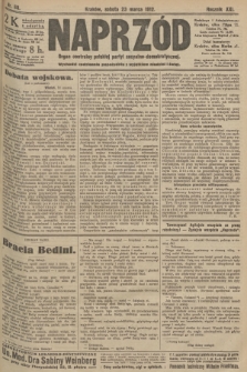 Naprzód : organ centralny polskiej partyi socyalno-demokratycznej. 1912, nr 68