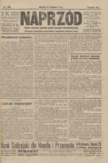 Naprzód : organ centralny polskiej partyi socyalno-demokratycznej. 1912, nr 135