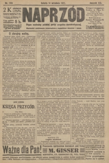 Naprzód : organ centralny polskiej partyi socyalno-demokratycznej. 1912, nr 209