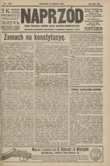 Naprzód : organ centralny polskiej partyi socyalno-demokratycznej. 1912, nr 278