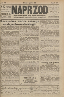 Naprzód : organ centralny polskiej partyi socyalno-demokratycznej. 1912, nr 280