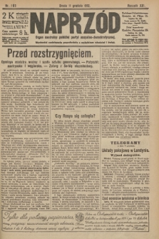 Naprzód : organ centralny polskiej partyi socyalno-demokratycznej. 1912, nr 283
