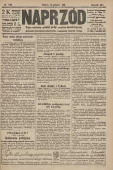 Naprzód : organ centralny polskiej partyi socyalno-demokratycznej. 1912, nr 286