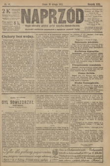 Naprzód : organ centralny polskiej partyi socyalno-demokratycznej. 1913, nr 41