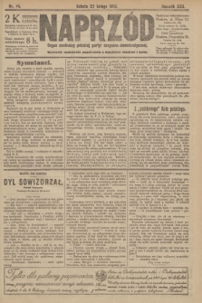 Naprzód : organ centralny polskiej partyi socyalno-demokratycznej. 1913, nr 44