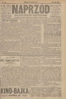 Naprzód : organ centralny polskiej partyi socyalno-demokratycznej. 1913, nr 46