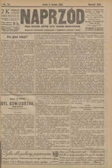 Naprzód : organ centralny polskiej partyi socyalno-demokratycznej. 1913, nr 53