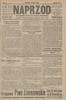 Naprzód : organ centralny polskiej partyi socyalno-demokratycznej. 1913, nr 54