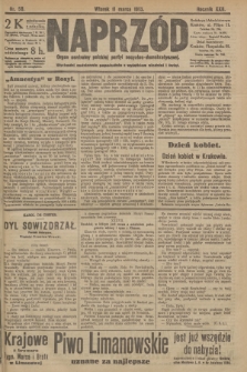 Naprzód : organ centralny polskiej partyi socyalno-demokratycznej. 1913, nr 58