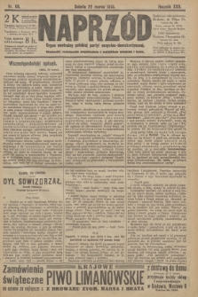 Naprzód : organ centralny polskiej partyi socyalno-demokratycznej. 1913, nr 68