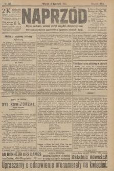 Naprzód : organ centralny polskiej partyi socyalno-demokratycznej. 1913, nr 80
