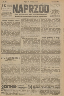 Naprzód : organ centralny polskiej partyi socyalno-demokratycznej. 1913, nr 89