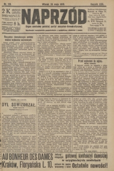 Naprzód : organ centralny polskiej partyi socyalno-demokratycznej. 1913, nr 113
