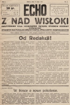 Echo z nad Wisłoki : dwutygodnik Koła Miejscowego Związku Oficerów Rezerwy poświęcony sprawom kulturalno-oświatowym, społecznym, gospodarczym. 1932, nr 2