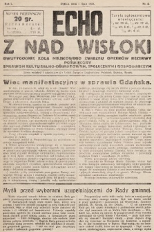 Echo z nad Wisłoki : dwutygodnik Koła Miejscowego Związku Oficerów Rezerwy poświęcony sprawom kulturalno-oświatowym, społecznym, gospodarczym. 1932, nr 5