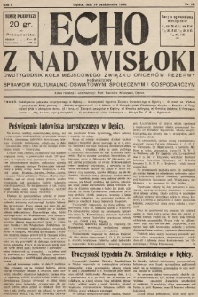 Echo z nad Wisłoki : dwutygodnik Koła Miejscowego Związku Oficerów Rezerwy poświęcony sprawom kulturalno-oświatowym, społecznym, gospodarczym. 1932, nr 12