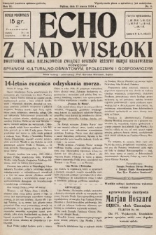 Echo z nad Wisłoki : dwutygodnik Koła Miejscowego Związku Oficerów Rezerwy Okręgu Krakowskiego poświęcony sprawom kulturalno-oświatowym, społecznym i gospodarczym. 1934, nr 6