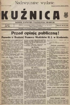 Kuźnica : miesięcznik Akademickiego Oddziału Związku Strzeleckiego. 1932/1933, nr 6