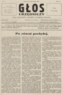 Głos Urzędniczy : organ małopolskich urzędników rachunkowo-kasowych. 1929, nr 2