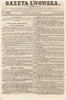 Gazeta Lwowska. 1851, nr 259