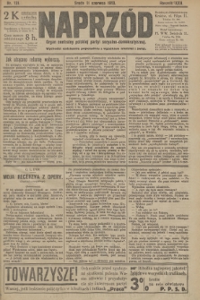 Naprzód : organ centralny polskiej partyi socyalno-demokratycznej. 1913, nr 131