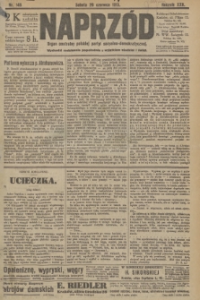 Naprzód : organ centralny polskiej partyi socyalno-demokratycznej. 1913, nr 146