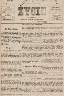 Życie : dwutygodnik polityczny, społeczny i ekonomiczny. 1893, nr 6