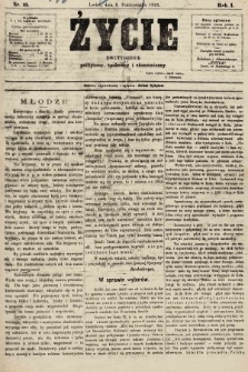 Życie : dwutygodnik polityczny, społeczny i ekonomiczny. 1893, nr 18