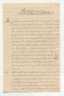 Brief von Alexander von Humboldt an Antoine Jean Letronne, geschrieben von Unbekannt