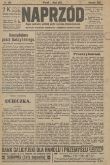 Naprzód : organ centralny polskiej partyi socyalno-demokratycznej. 1913, nr 148