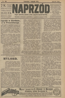 Naprzód : organ centralny polskiej partyi socyalno-demokratycznej. 1913, nr 180