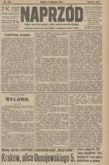 Naprzód : organ centralny polskiej partyi socyalno-demokratycznej. 1913, nr 182