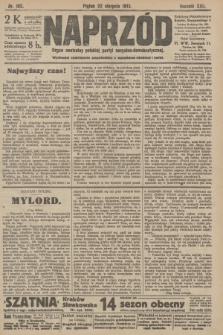 Naprzód : organ centralny polskiej partyi socyalno-demokratycznej. 1913, nr 192