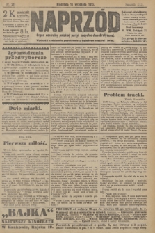 Naprzód : organ centralny polskiej partyi socyalno-demokratycznej. 1913, nr 211