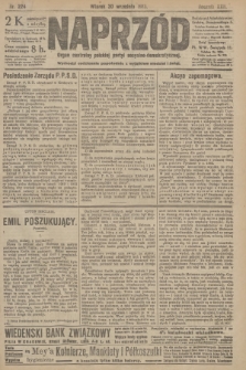 Naprzód : organ centralny polskiej partyi socyalno-demokratycznej. 1913, nr 224