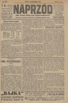 Naprzód : organ centralny polskiej partyi socyalno-demokratycznej. 1913, nr 225