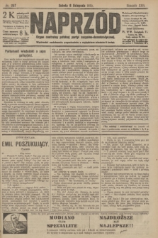 Naprzód : organ centralny polskiej partyi socyalno-demokratycznej. 1913, nr 257