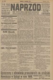 Naprzód : organ centralny polskiej partyi socyalno-demokratycznej. 1913, nr 281