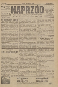 Naprzód : organ centralny polskiej partyi socyalno-demokratycznej. 1913, nr 286