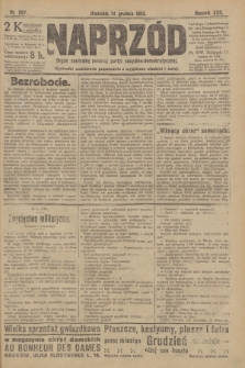 Naprzód : organ centralny polskiej partyi socyalno-demokratycznej. 1913, nr 287