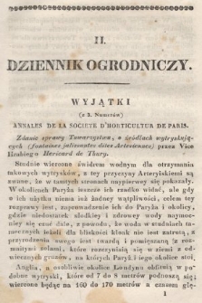 Dziennik Ogrodniczy. T. 1, 1829, [poszyt 2]