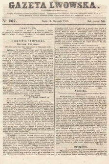Gazeta Lwowska. 1851, nr 267
