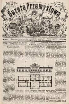 Gazeta Przemysłowa : ilustrowany organ przemysłu, rękodzielnictwa, gospodarstwa i handlu krajowego. 1866, nr 35