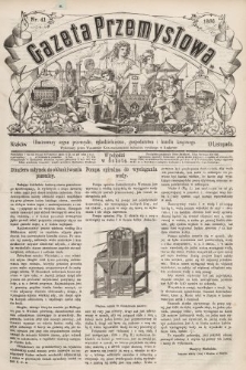 Gazeta Przemysłowa : ilustrowany organ przemysłu, rękodzielnictwa, gospodarstwa i handlu krajowego. 1866, nr 41